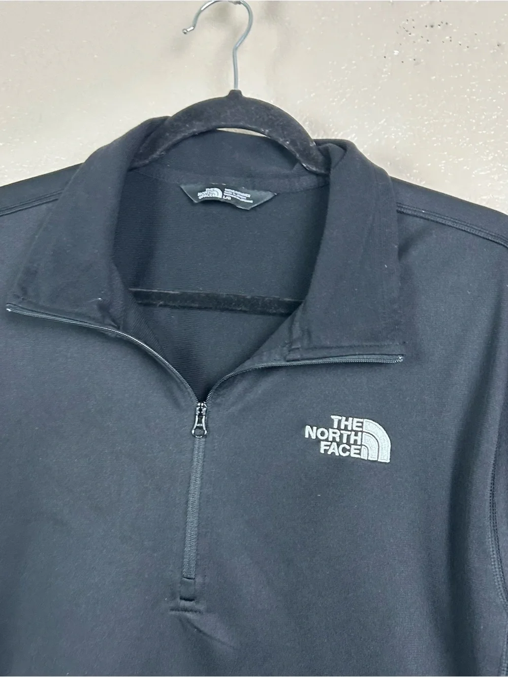 The North Face Black Quarter-Zip Pullover